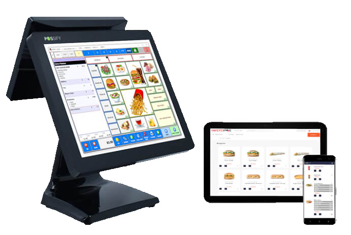 Restoran Otomasyonu — Cep, Web ve Tablet Görünümü